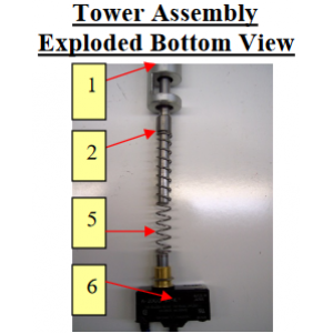 Patty-O-Matic Protege Tower Assembly Bottom Top View